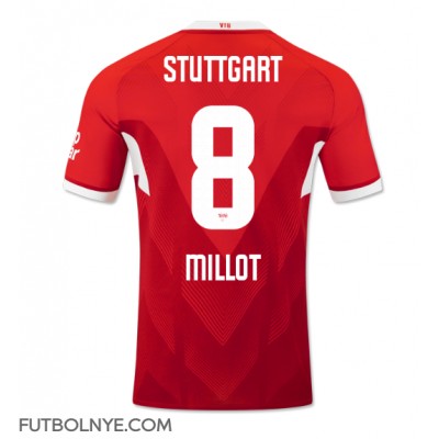 Camiseta Stuttgart Enzo Millot #8 Visitante Equipación 2024-25 manga corta Camiseta Stuttgart Enzo Millot #8 Visitante Equipación 2024-25 manga corta